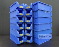 Maschine: SSI SCHäFER LF 511 G ZW blue Sichtlagerkisten Stapelkisten