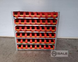 Maschine: DEXION Regallänge: 1.340 mm Kommissionierregal Komissioniertisch Kistenregal