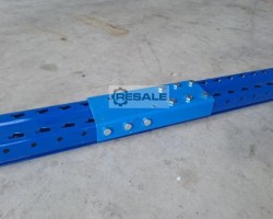 Maschine: JUNG HEINRICH MPB / for 100 mm Frame profile width Aufstocklaschen Palettenregal