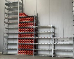 Maschine: DEXION HI 280 6,50 lfm. / St.: 1.200x610 mm Steckregale