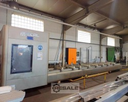 Maschine: MECAL MC302 GEOS-5 Aluminiumprofil-Bearbeitungszentrum