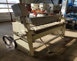 Maschine: UBAH 3 x 1000 Schwenkbiegemaschinen