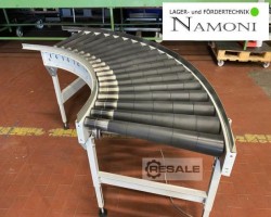 Maschine: AMI FöRDERTECHNIK Round belt -motorised Rollenbahnkurve 90 Grad