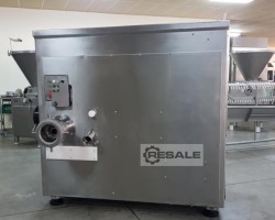 Maschine: KRÄMER + GREBE MW 200 Angle Grinder cheese blocks Fleischwölfe