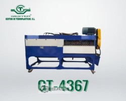 Maschine:  3 x 1 m diam Etiketten- Und Kappenentferner-Maschine