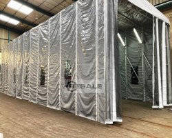 Maschine: VOGAMAKINA Retractable spray booth Oberflächenbeschichtungsanlagen