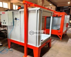Maschine: VOGAMAKINA Car wheel powder coating line Pulverbeschichtungsanlagen