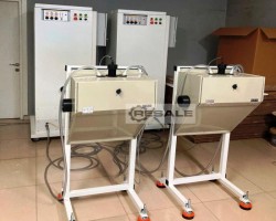 Maschine: VOGAMAKINA Cable talc powdering machine Pulverbeschichtungsanlagen