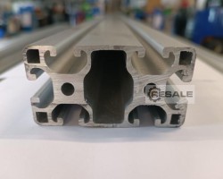 Maschine: N.N. 40 x 80mm 43,5m  Aluminiumprofil