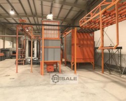 Maschine: VOGAMAKINA Transfer type coating line Pulverbeschichtungsanlagen