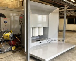 Maschine: VOGAMAKINA VFDK-3 Powder coating booth Pulverbeschichtungsanlagen