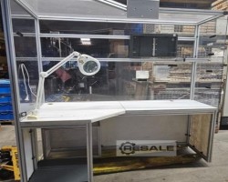 Maschine: BOSCH REXROTH  Aluprofil Arbeitsplatz