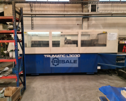 Maschine: TRUMPF TRUMATIC L3030 4KW Laserschneidemaschinen