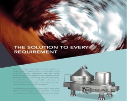 Maschine: E - SPIN Cream separators, Bactofuges Molkerei Separatoren