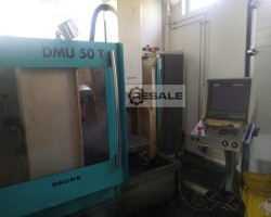 Maschine: DECKEL MAHO DMU 50 T Vertikalfräsmaschinen