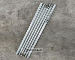 Maschine: SSI SCHäFER sendzimir 850x150mm geriffeltes Stahlpaneel f. Palettenregal