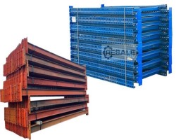 Maschine: JUNG HEINRICH T (THYSSEN) 14,10 lfm. / 2.200 x 1.100 mm Palettenregale