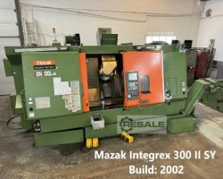 Maschine: MAZAK Integrex 300 II SY CNC Drehzentren
