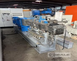 Maschine: COPERION WERNER + PFLEIDE ZSK 40 MC Doppelschneckenextruder