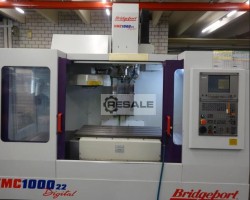 Maschine: BRIDGEPORT VMC1000-22 Vertikalfräsmaschinen