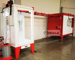 Maschine:  for car wheels and rims Pulverbeschichtungsanlagen