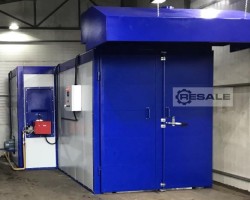 Maschine: VOGAMAKINA  Gas-Pulverbeschichtungsofen