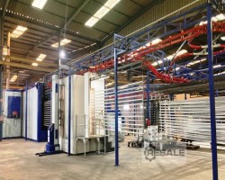 Maschine: VOGAMAKINA Powder coating systems Oberflächenbeschichtungsanlagen