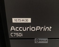 Maschine: KONICA MINOLTA AccurioPrint C750i Flux 