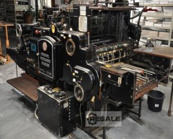 Maschine: HEIDELBERG Cylinder 