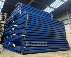 Maschine: SSI SCHäFER PR600 2.900 mm / K:120 x 40mm / blue Palettenregaltraverse Traverse