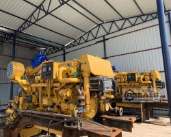 Maschine: CATERPILLAR 3512C Schiffsantriebsmotor