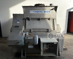 Maschine: FORBERG 1000LH Doppelwellenpaddelmischer