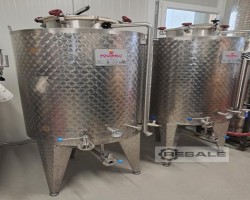 Maschine: POLSINELLI 550 L Tanks mit konischem Boden ATM