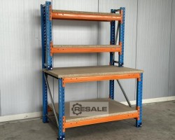 Maschine: STOW Pal Rack NS 1.550mm/2.000mm Packtisch Versandtisch Werktisch Werkbank