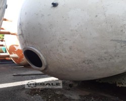 Maschine: SCHOLTEN TANKS A06 liegender Aluminiumtank mit 15 m³