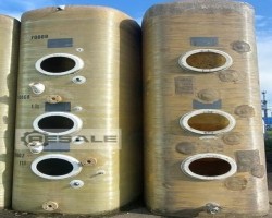 Maschine: SCHOLTEN TANKS P13 GFK-Tank, stehend, Volumen: 10 m³