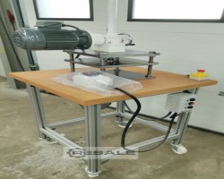 Maschine: REITZ EHSP522 Prägemaschinen Flächenpresse 