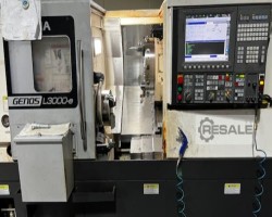 Maschine: OKUMA CORPORATION Genos L3000-e CNC Drehmaschinen