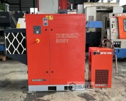 Maschine: BERKO BR 21-10 + BFN 186 Schrauben-Kompressor