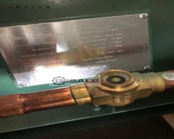 Maschine: SUPREME ELECTRIC+REFRIGERATION semi-hermetic screw condensing Chiller