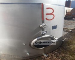 Maschine: SCHOLTEN TANKS R05 Edelstahltank, stehend, Volumen: 15 m³