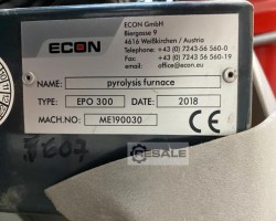 Maschine: ECON EPO 300 Pyrolyseofen