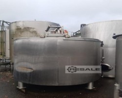 Maschine: SCHOLTEN TANKS R06 Edelstahltank, stehend, Volumen: 6 m³