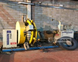 Maschine: MARANGONI Length 3200mm Ringlaufflächenmaschine