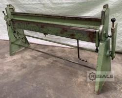 Maschine: SCHECHTL KS 1 Schwenkbiegemaschinen