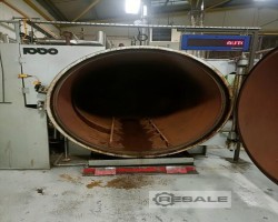 Maschine: LBBC 1.8m diam. x 2.6m long Autoklav