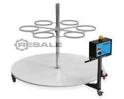 Maschine: TRIO TECHNIK CC/6-15 Rundteller, Verpackungsmaschine , ....
