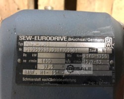 Maschine: SEW EURODRIVE DFV 160 M-4 Getriebemotoren