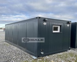 Maschine: DEUTSCHE INDUSTRIEBAU 20 ft Sanitärcontainer WC (2x) + Dusche (2x)