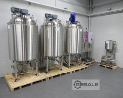 Maschine: PACKO Battermix skid Anlage zum Mischen von Teig